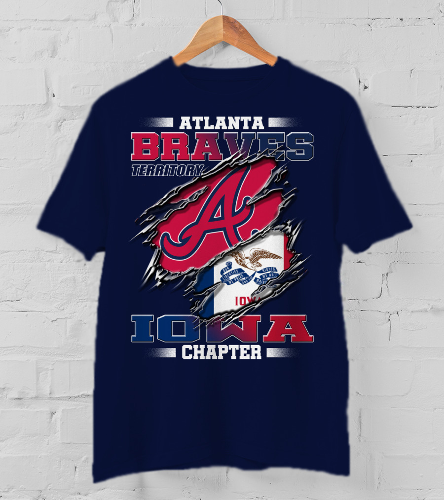 Atlanta Braves Territory Iowa Chapter T-Shirt