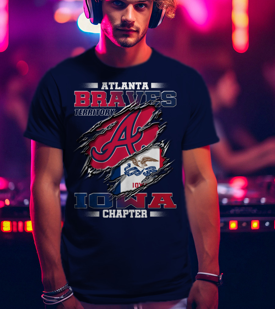 Atlanta Braves Territory Iowa Chapter T-Shirt