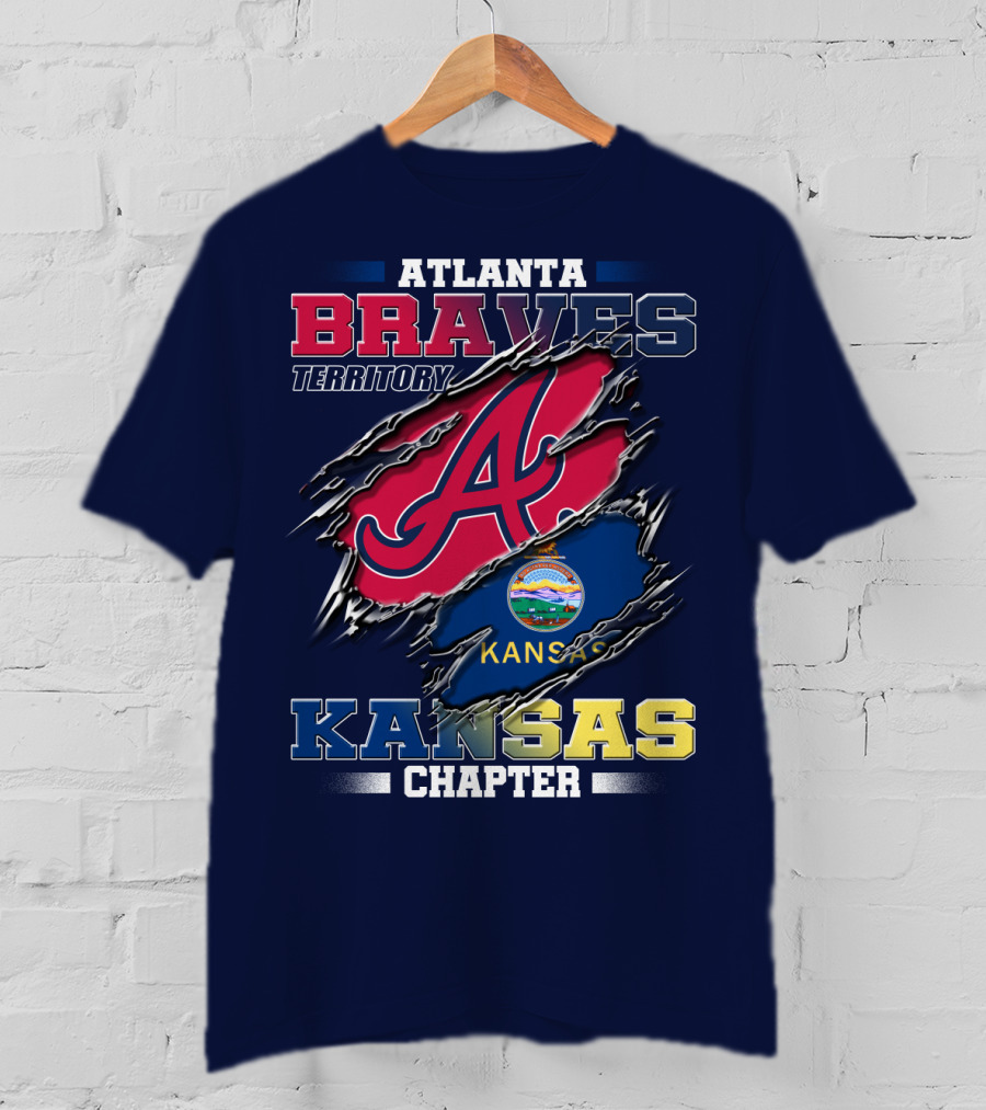 Atlanta Braves Territory Kansas Chapter T-Shirt
