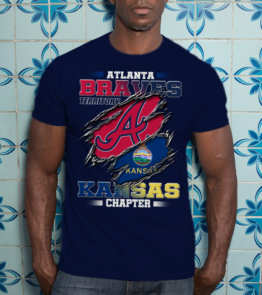 Atlanta Braves Territory Kansas Chapter T-Shirt