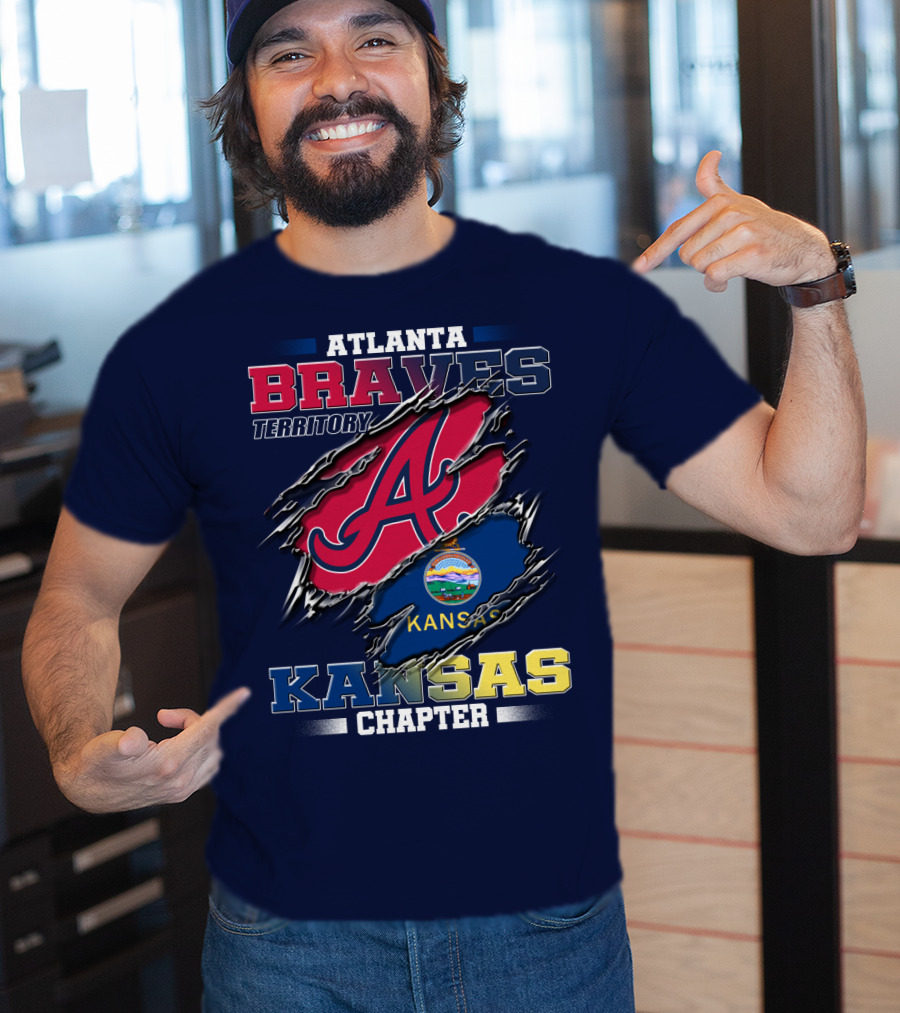 Atlanta Braves Territory Kansas Chapter T-Shirt