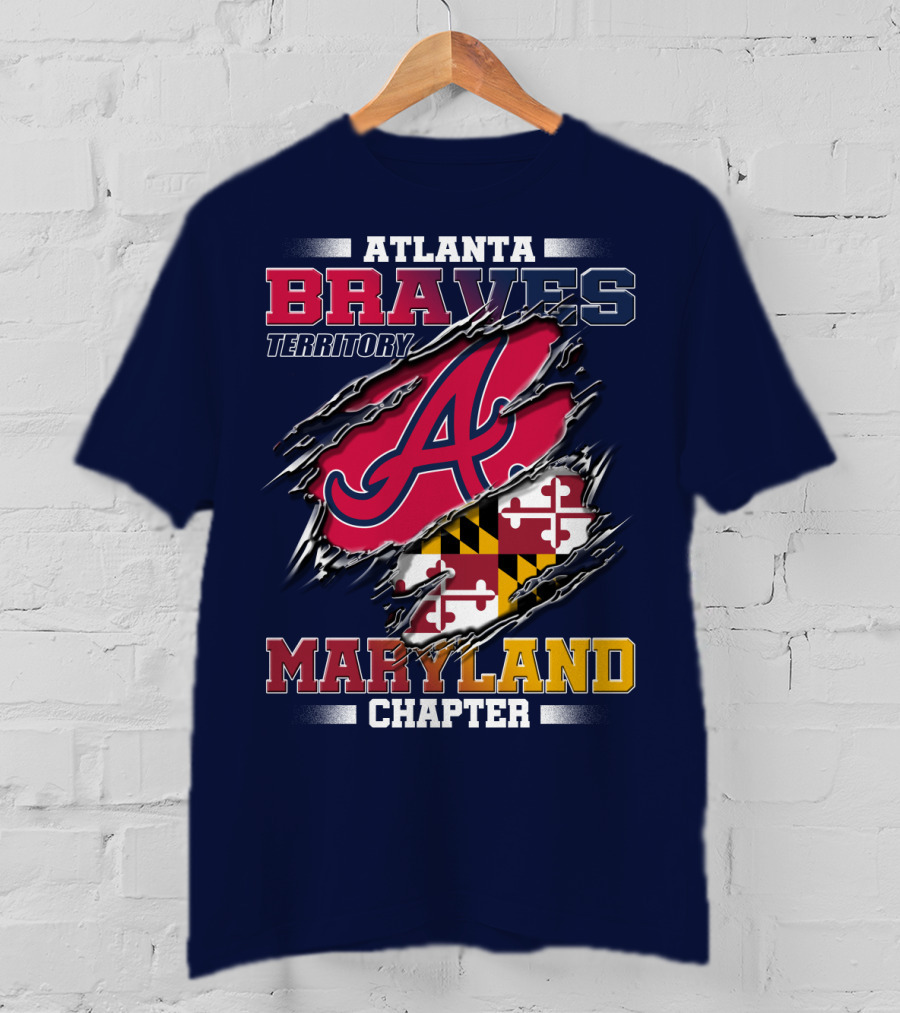 Atlanta Braves Territory Maryland Chapter T-Shirt