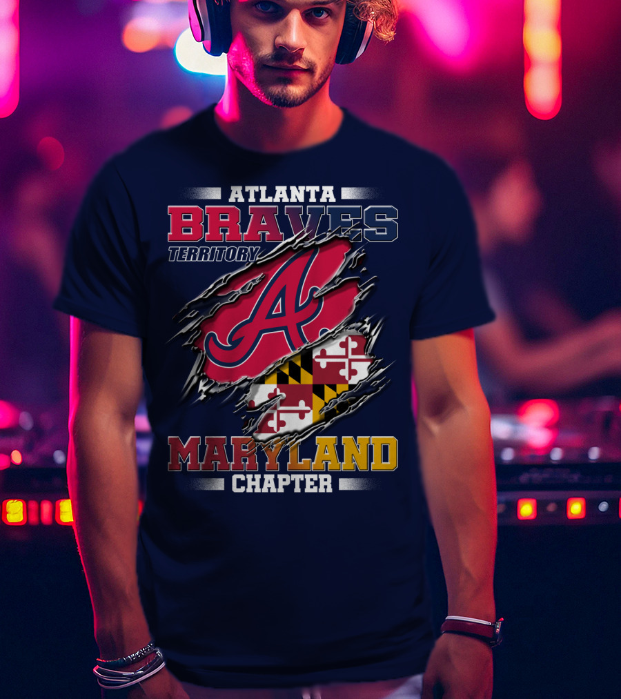Atlanta Braves Territory Maryland Chapter T-Shirt
