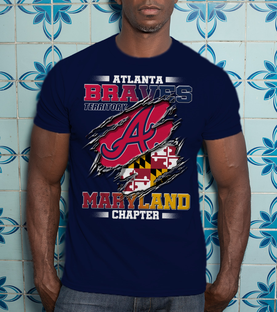 Atlanta Braves Territory Maryland Chapter T-Shirt