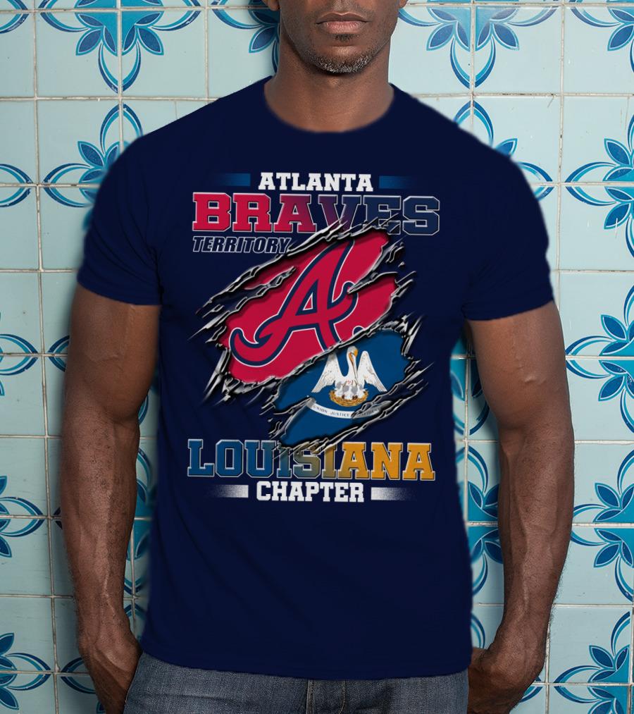 Atlanta Braves Territory Louisiana Chapter T-Shirt