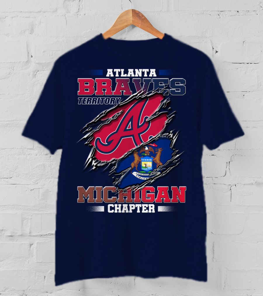 Atlanta Braves Territory Michigan Chapter T-Shirt