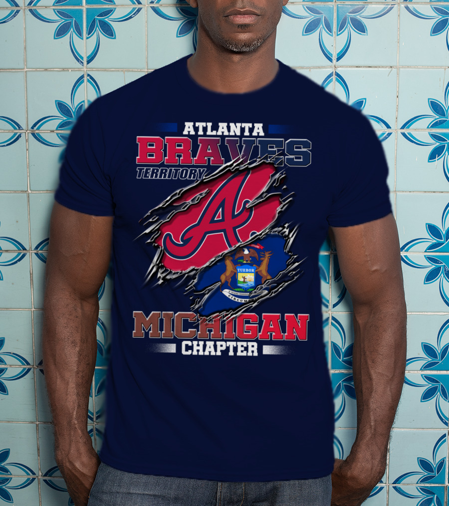 Atlanta Braves Territory Michigan Chapter T-Shirt