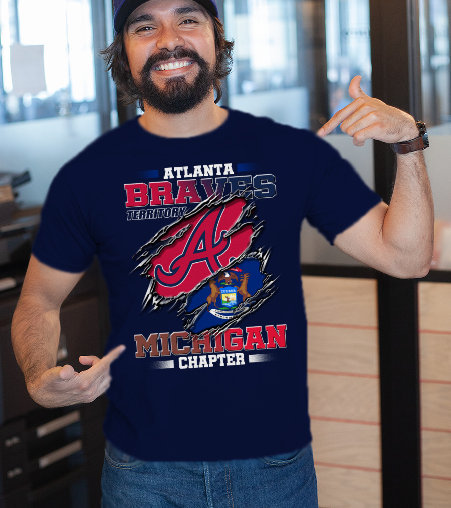 Atlanta Braves Territory Michigan Chapter T-Shirt