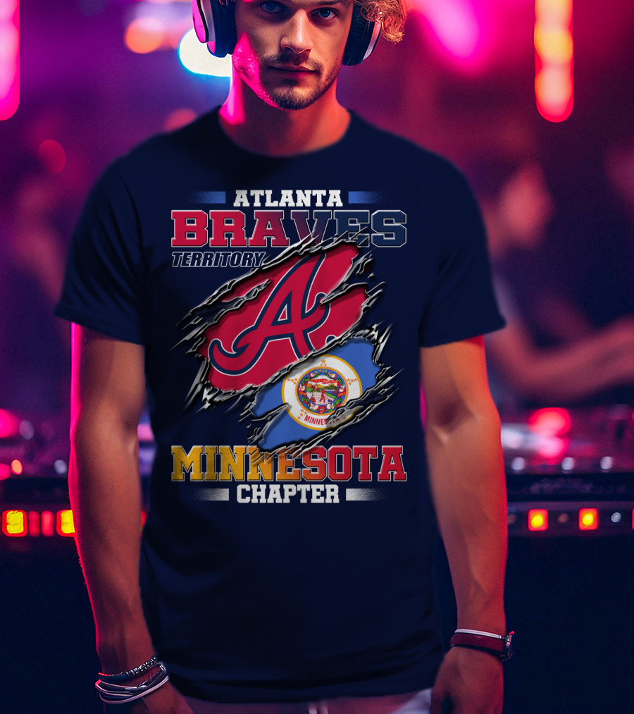 Atlanta Braves Territory Minnesota Chapter T-Shirt