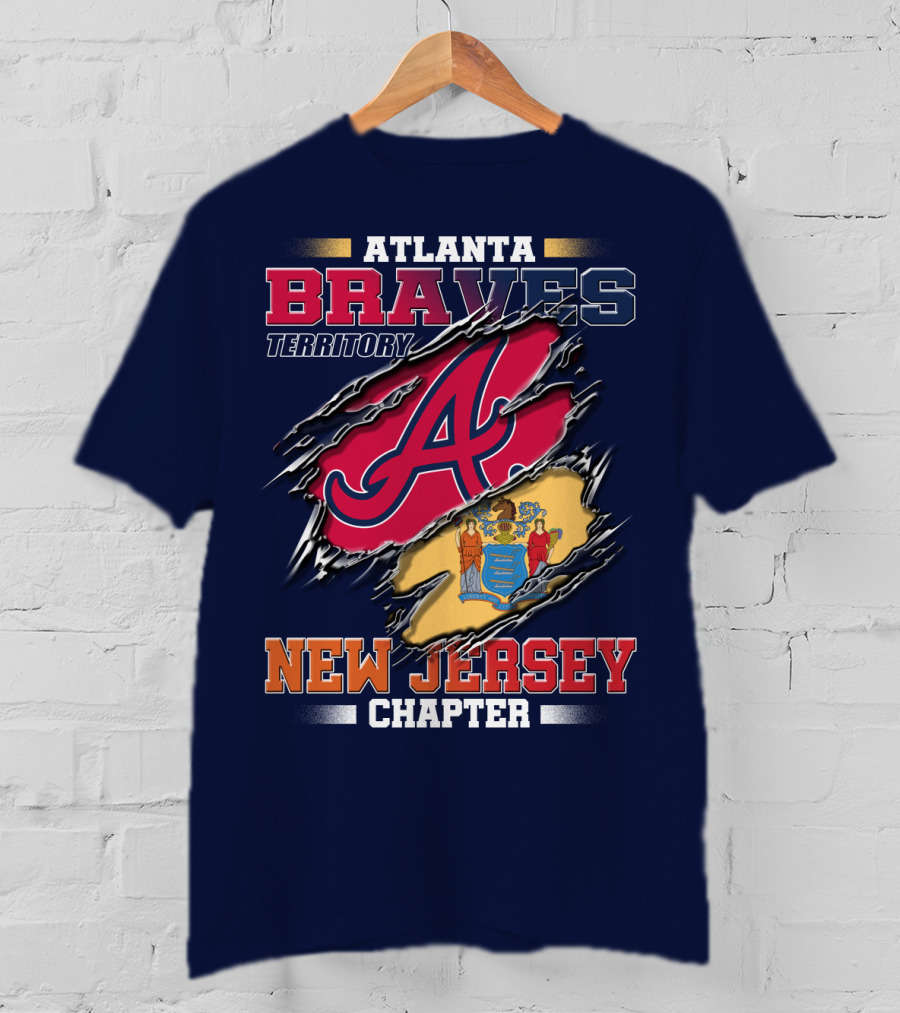 Atlanta Braves Territory New Jersey Chapter T-Shirt