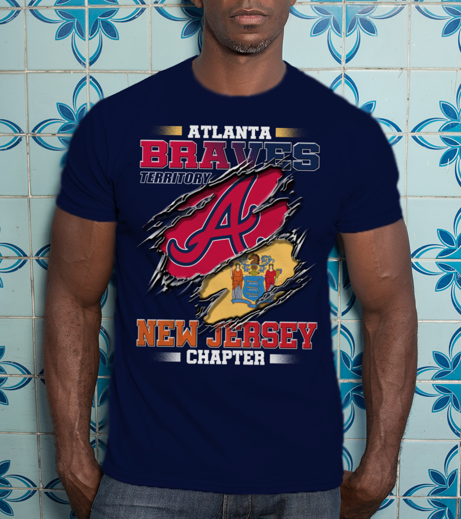Atlanta Braves Territory New Jersey Chapter T-Shirt