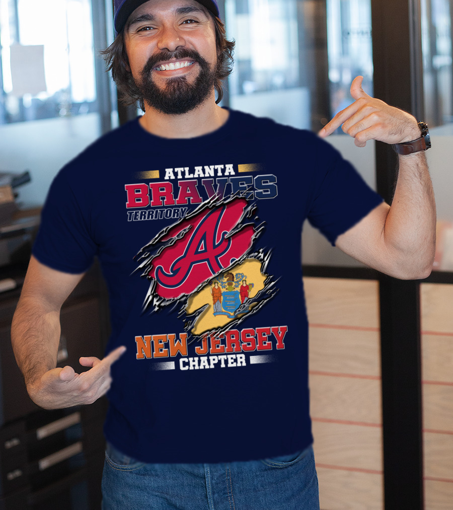 Atlanta Braves Territory New Jersey Chapter T-Shirt