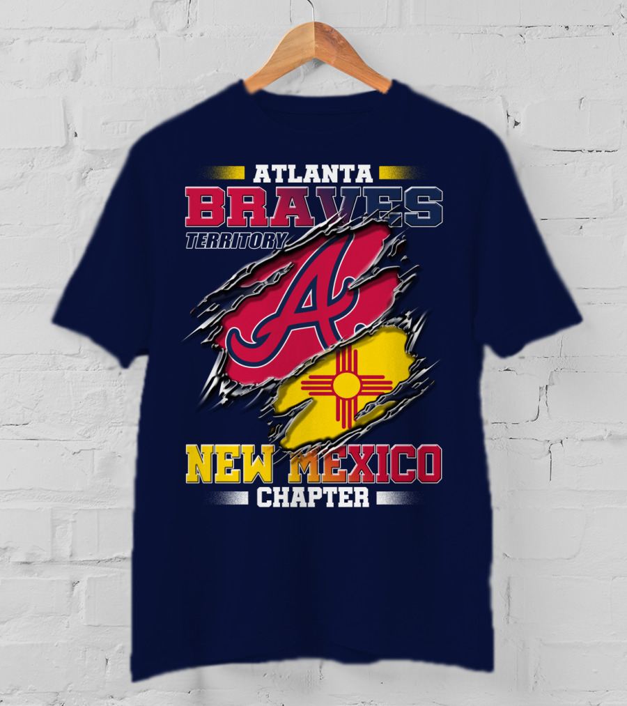 Atlanta Braves Territory New Mexico Chapter T-Shirt