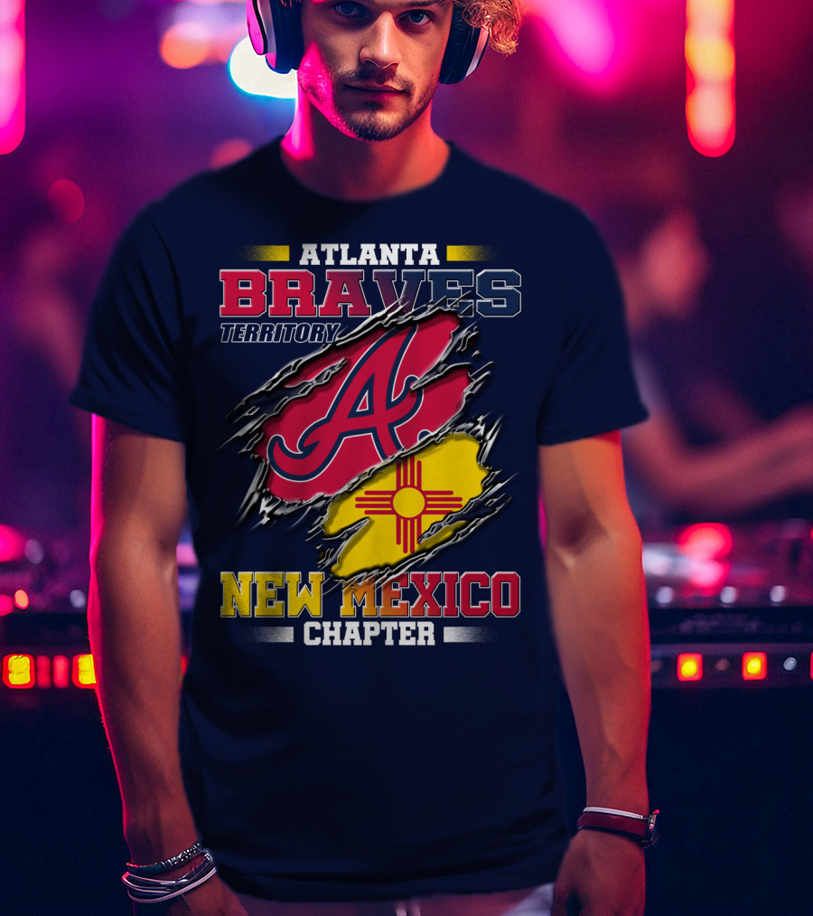 Atlanta Braves Territory New Mexico Chapter T-Shirt