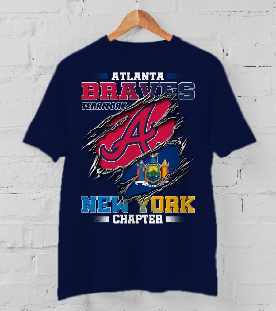 Atlanta Braves Territory New York Chapter T-Shirt