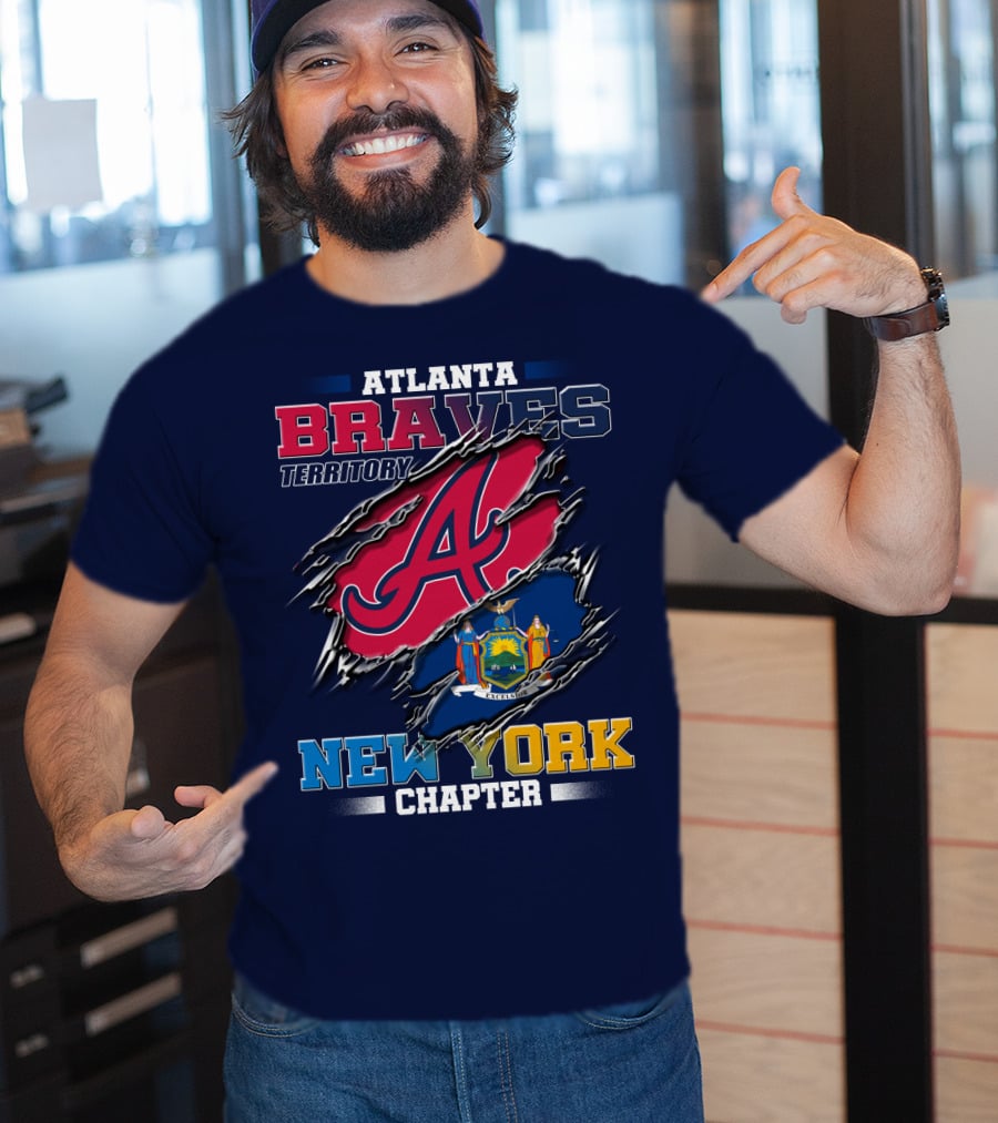 Atlanta Braves Territory New York Chapter T-Shirt