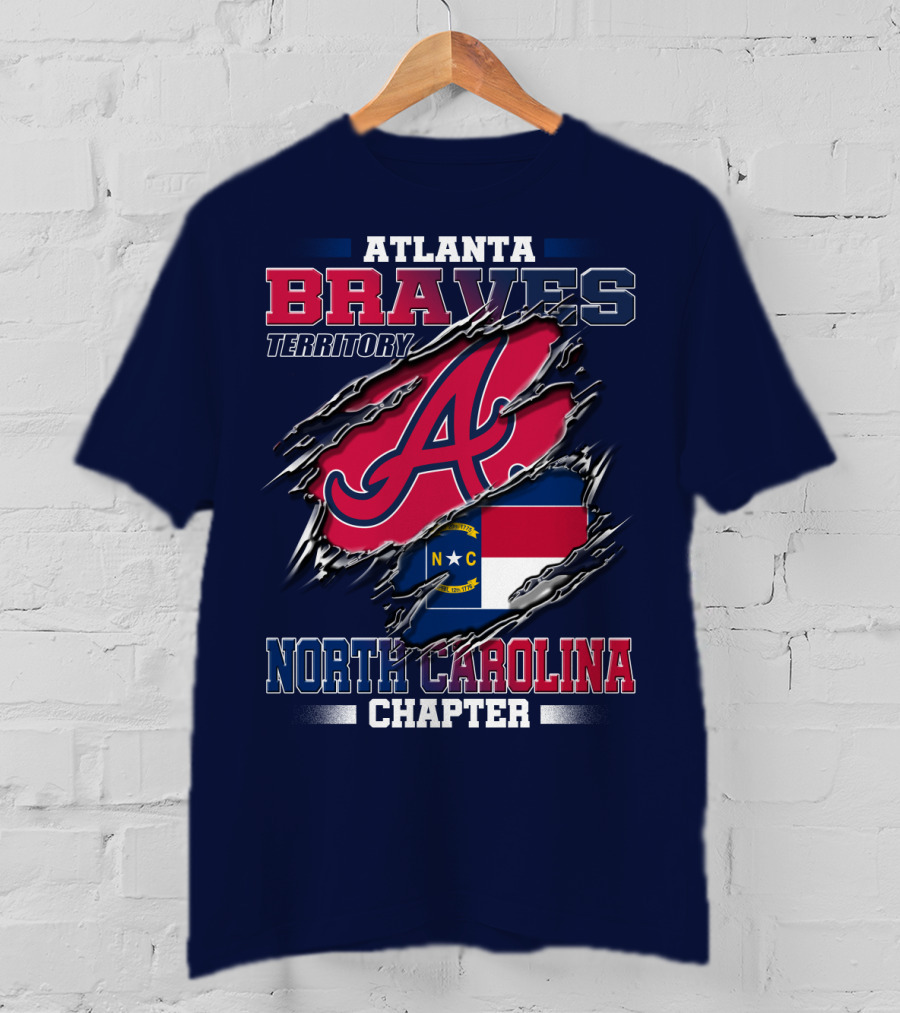 Atlanta Braves Territory North Carolina Chapter T-Shirt