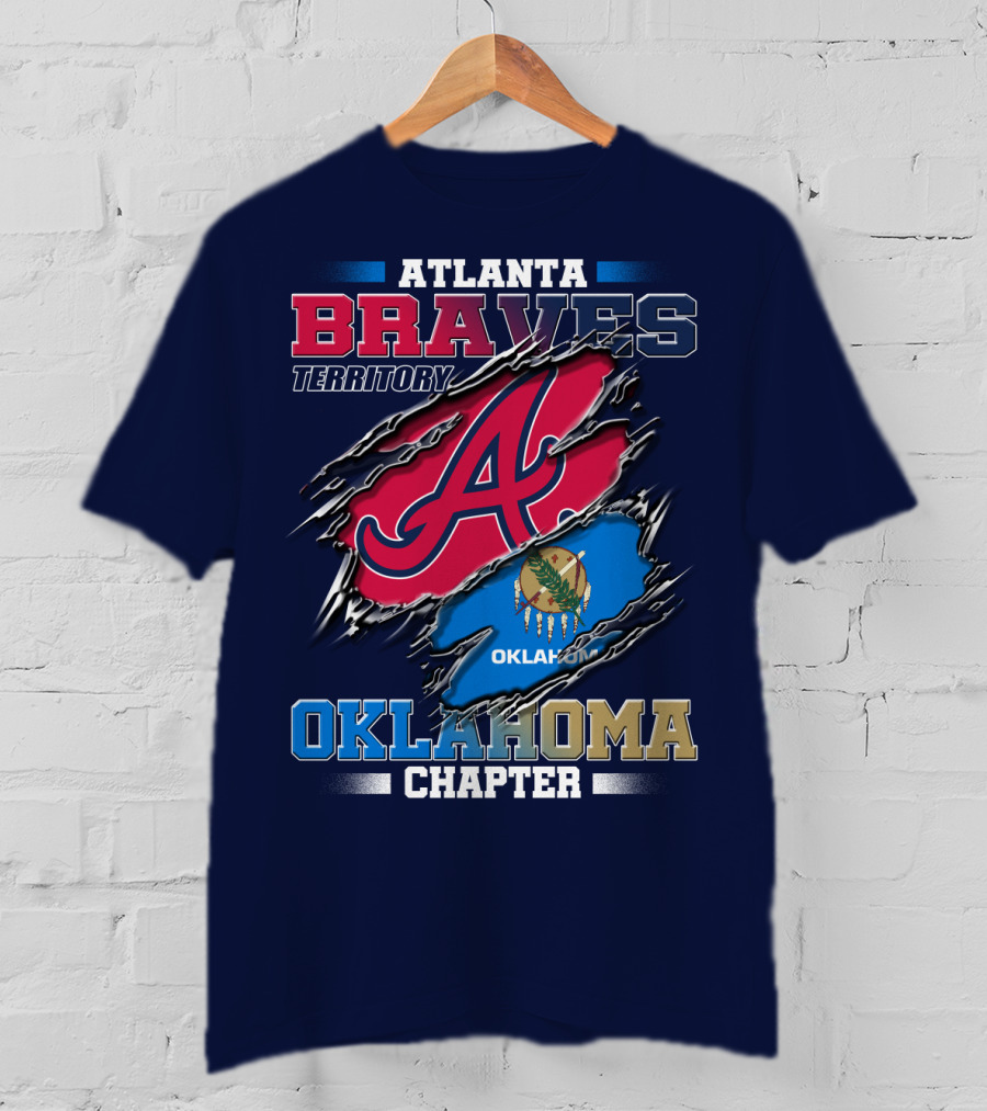 Atlanta Braves Territory Oklahoma Chapter T-Shirt