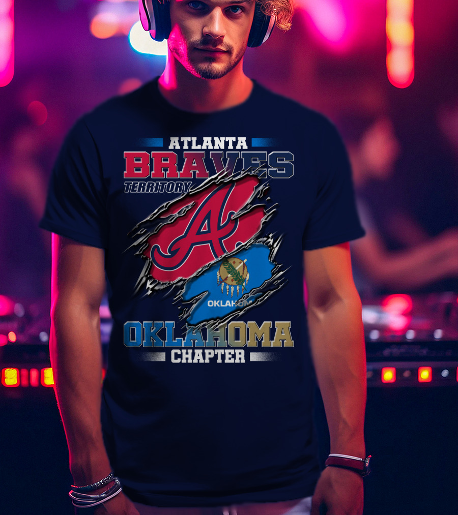 Atlanta Braves Territory Oklahoma Chapter T-Shirt