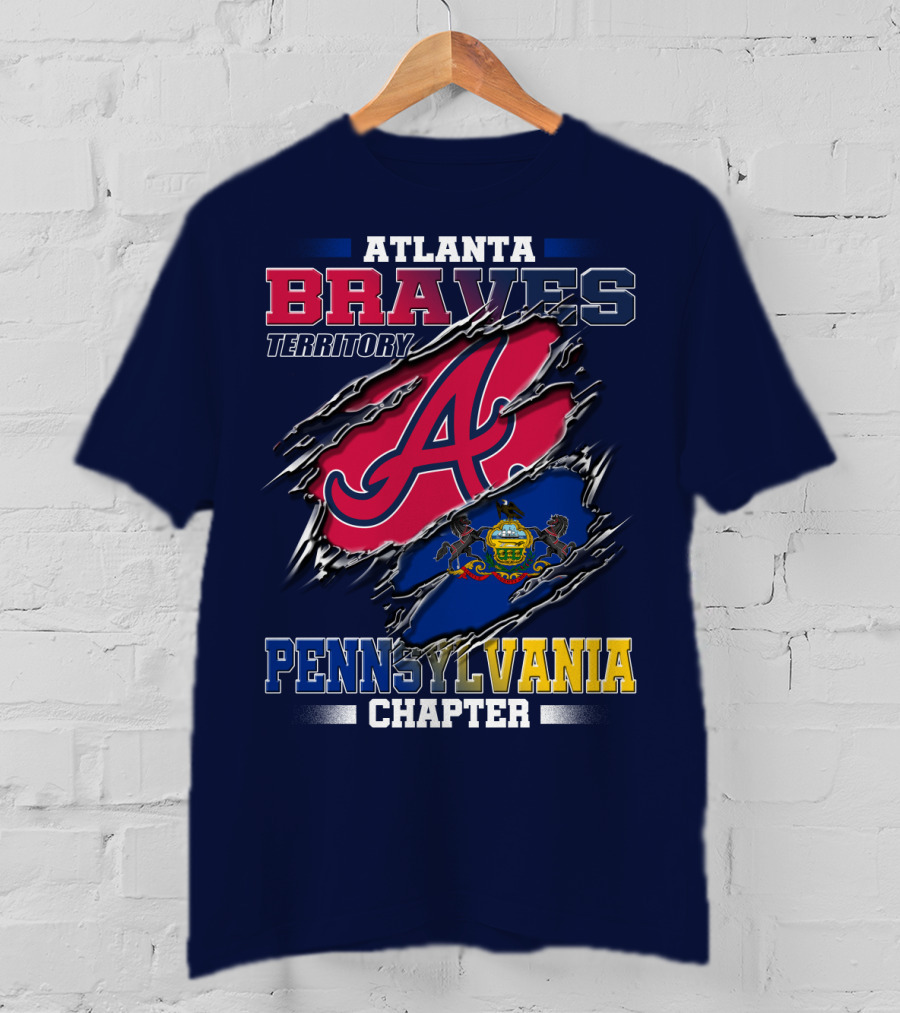 Atlanta Braves Territory Pennsylvania Chapter T-Shirt