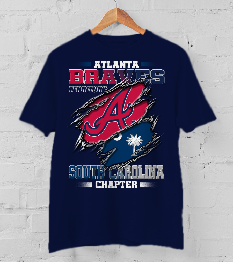 Atlanta Braves Territory South Carolina Chapter T-Shirt