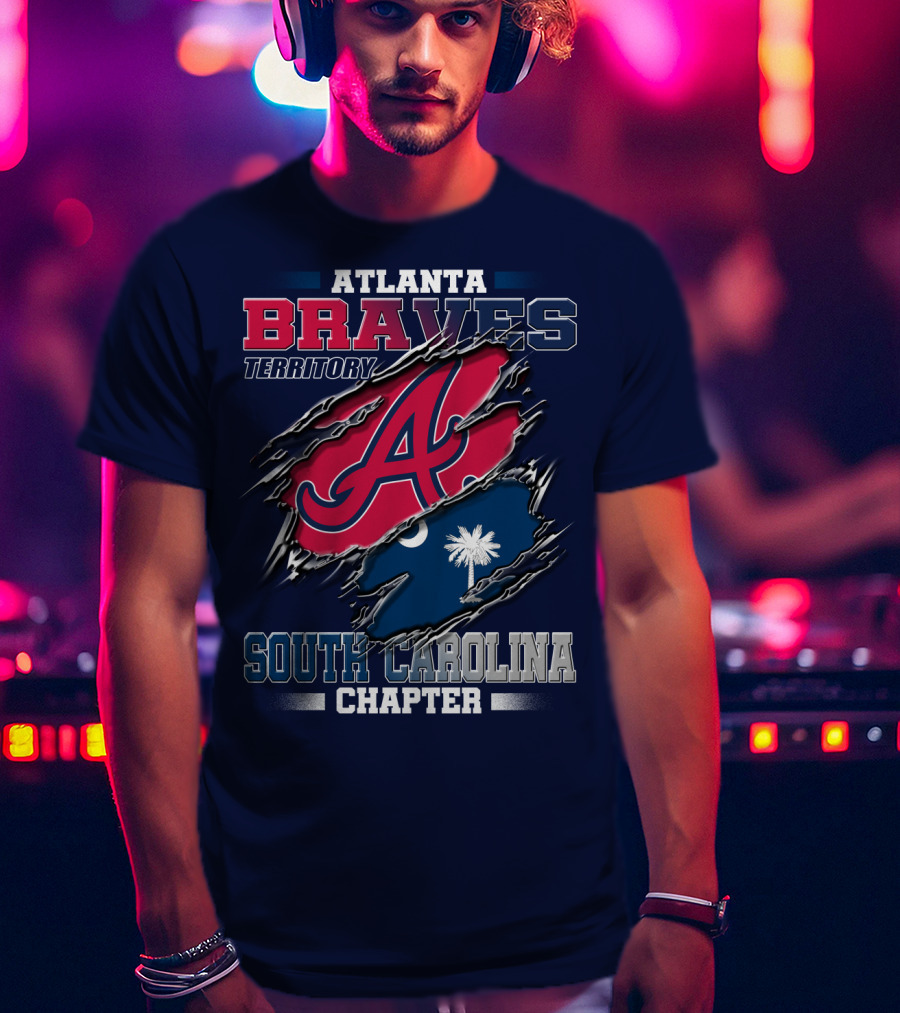 Atlanta Braves Territory South Carolina Chapter T-Shirt