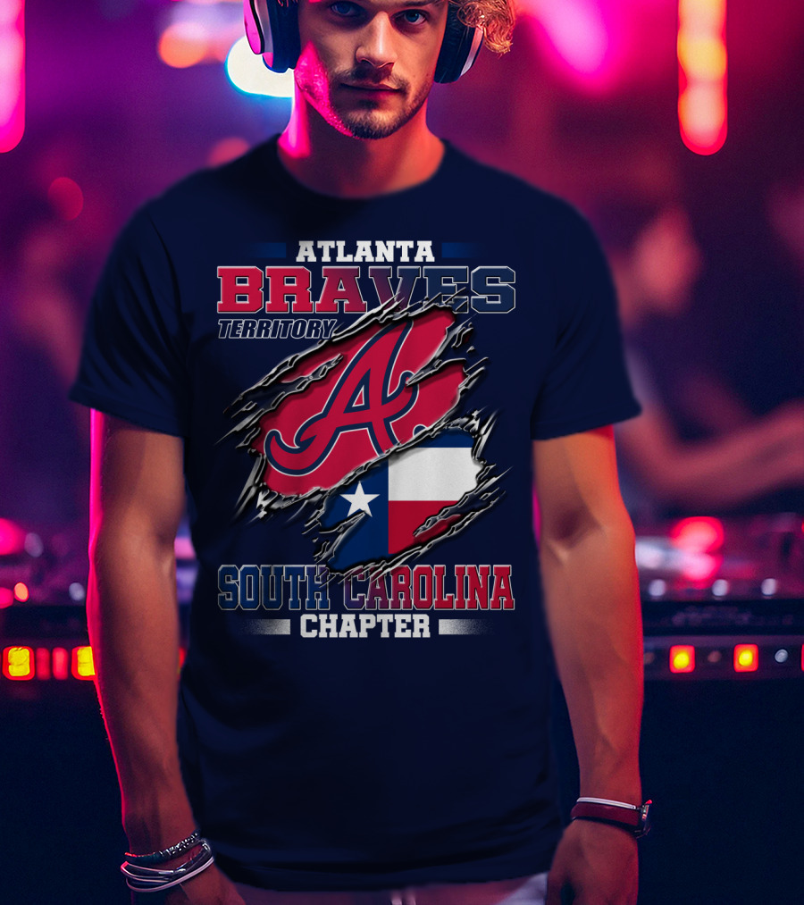 Atlanta Braves Territory South Carolina Chapter T-Shirt