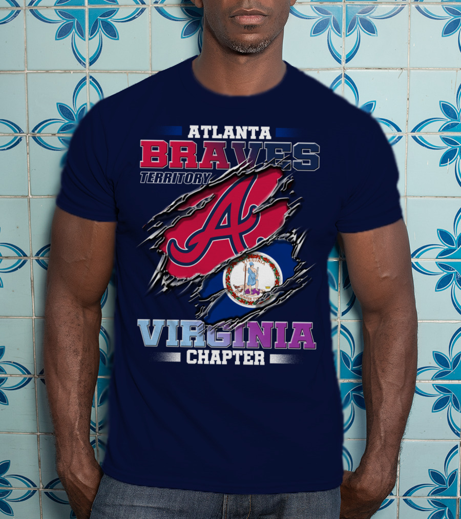 Atlanta Braves Territory Virginia Chapter T-Shirt
