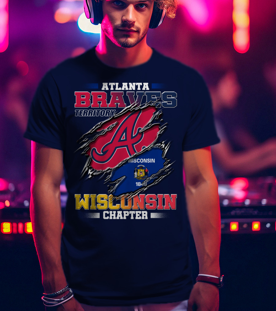 Atlanta Braves Territory Wisconsin Chapter 1848 T-Shirt