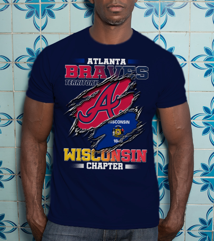 Atlanta Braves Territory Wisconsin Chapter 1848 T-Shirt