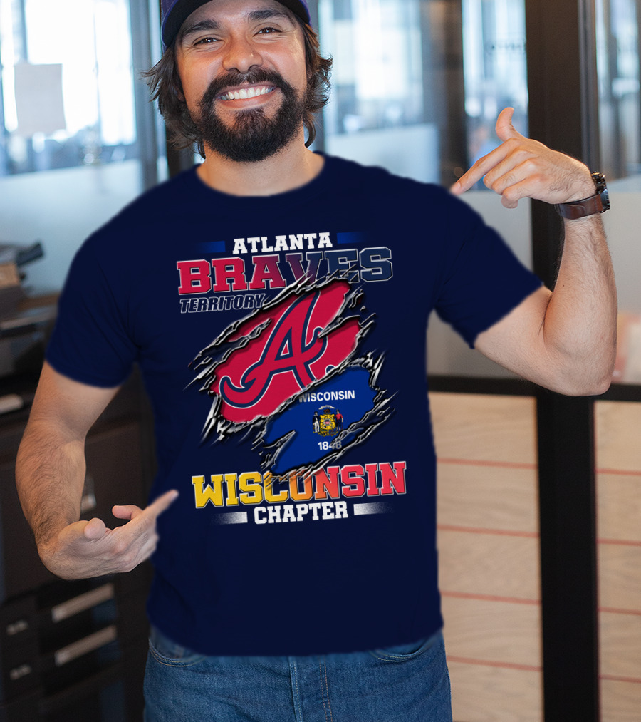 Atlanta Braves Territory Wisconsin Chapter 1848 T-Shirt