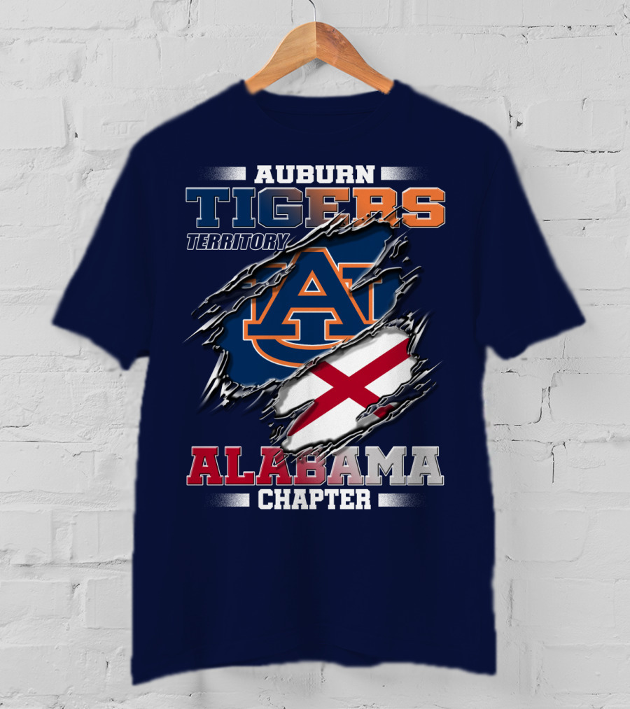 Auburn Tigers Territory Alabama Chapter T-Shirt