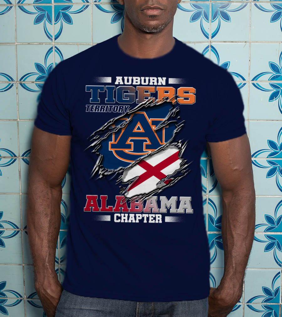 Auburn Tigers Territory Alabama Chapter T-Shirt