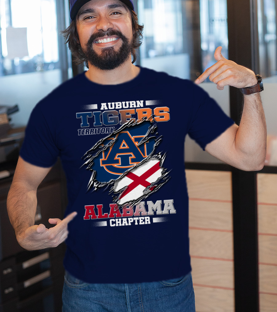 Auburn Tigers Territory Alabama Chapter T-Shirt