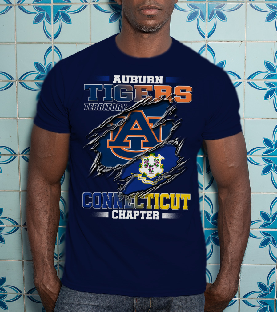 Auburn Tigers Territory Connecticut Chapter T-Shirt