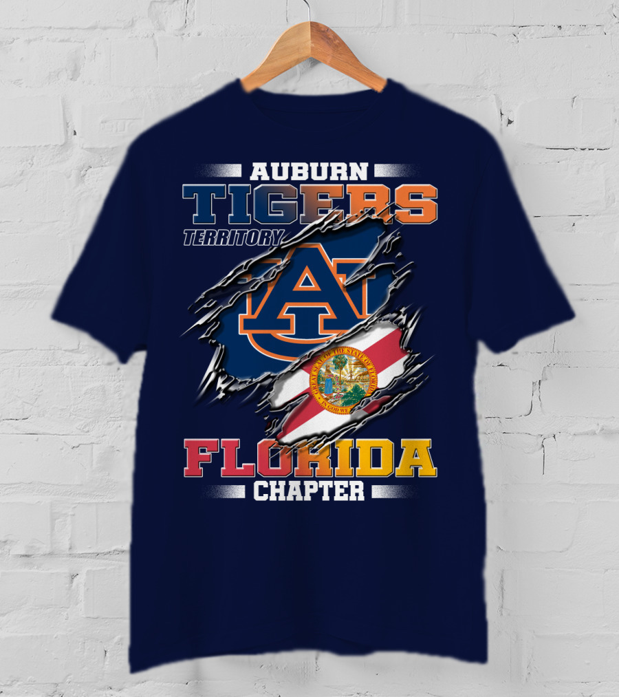 Auburn Tigers Territory Florida Chapter T-Shirt