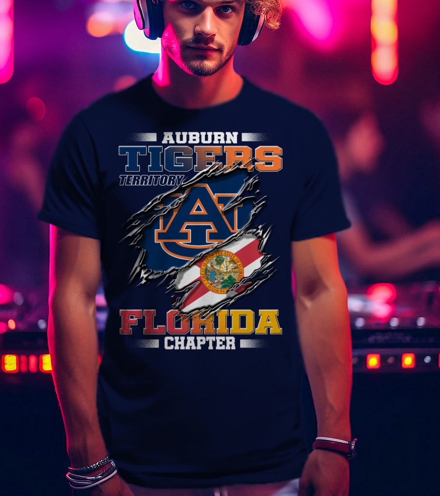Auburn Tigers Territory Florida Chapter T-Shirt