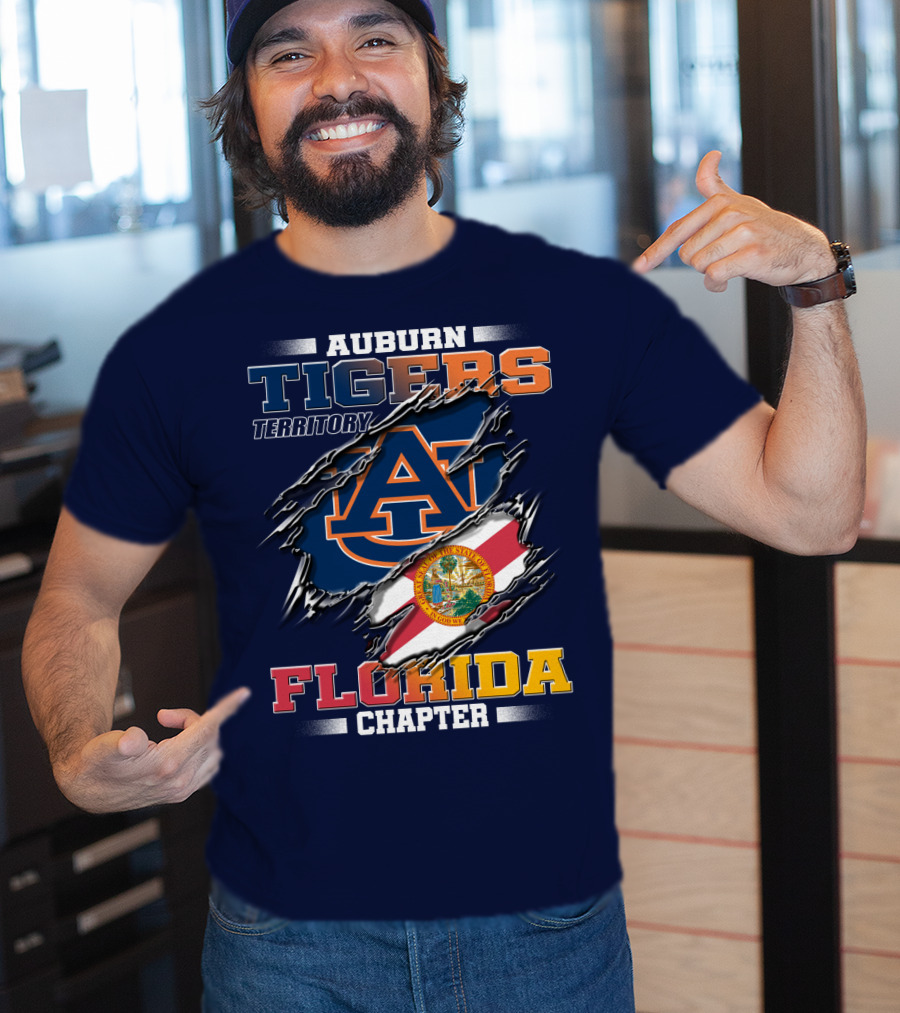 Auburn Tigers Territory Florida Chapter T-Shirt