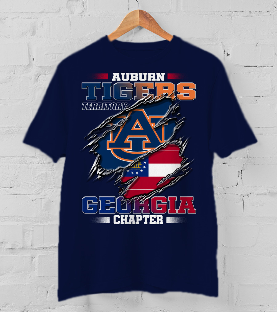 Auburn Tigers Territory Georgia Chapter T-Shirt