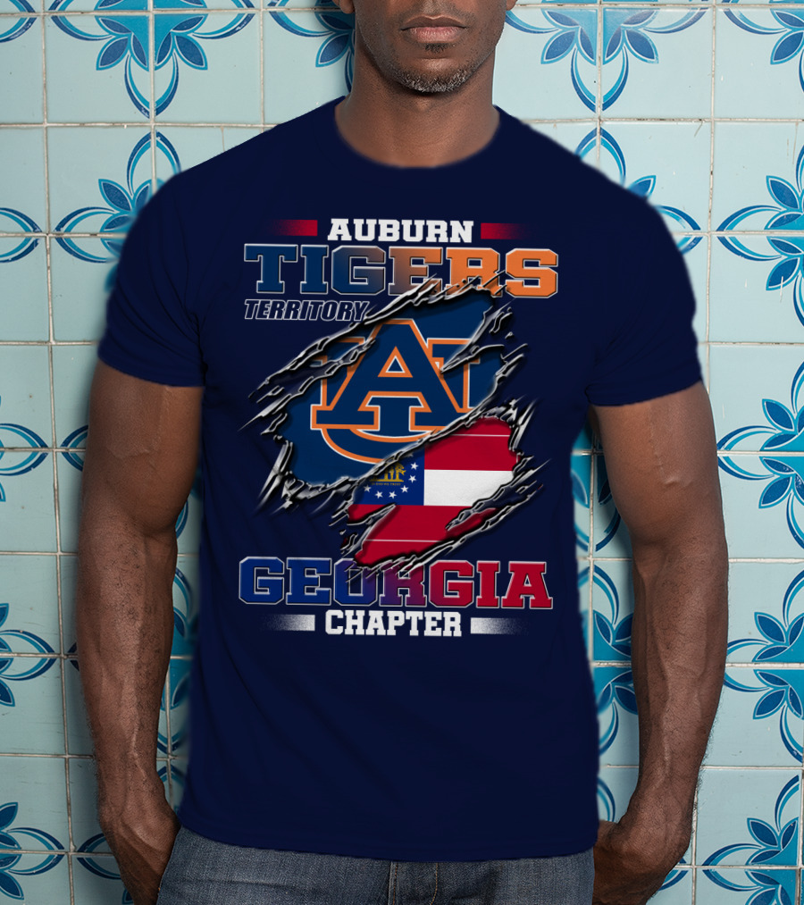 Auburn Tigers Territory Georgia Chapter T-Shirt
