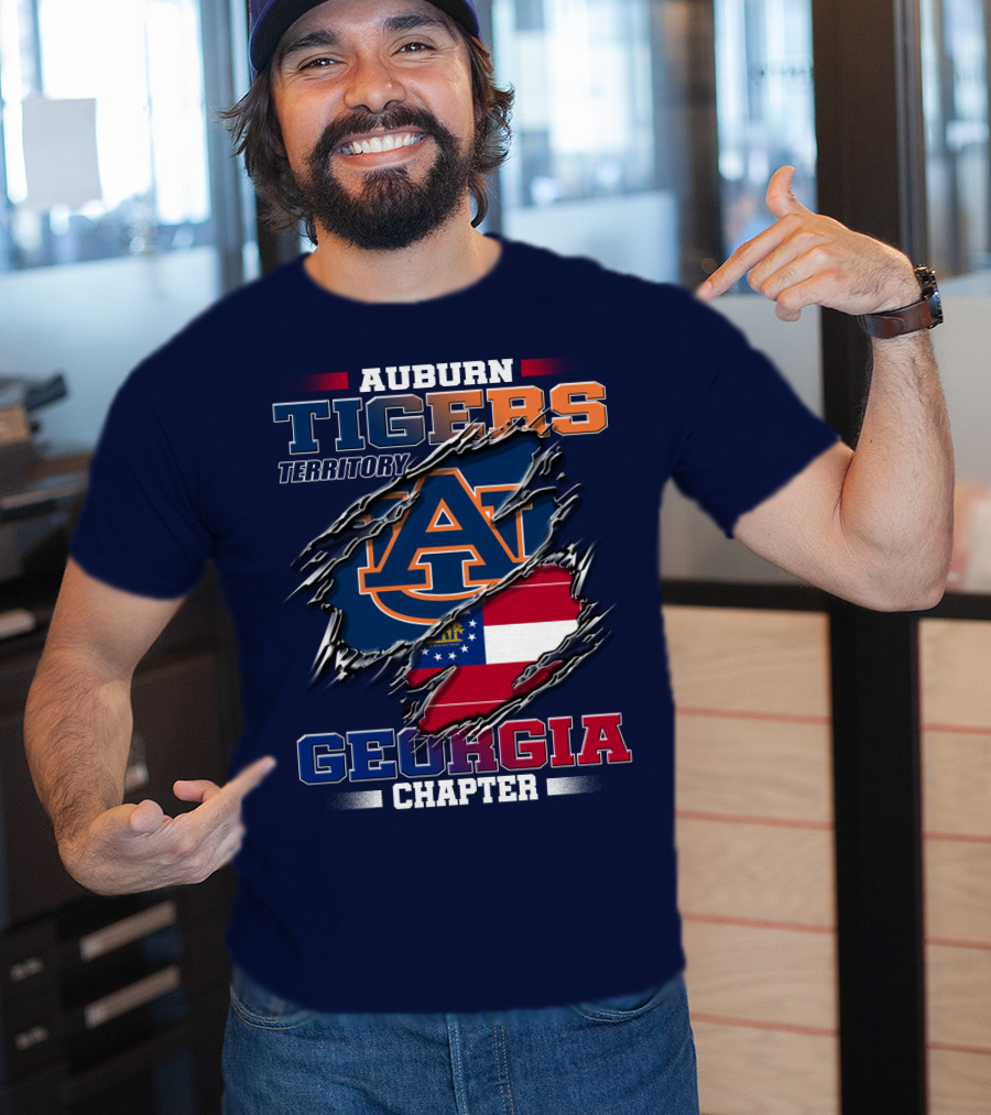 Auburn Tigers Territory Georgia Chapter T-Shirt