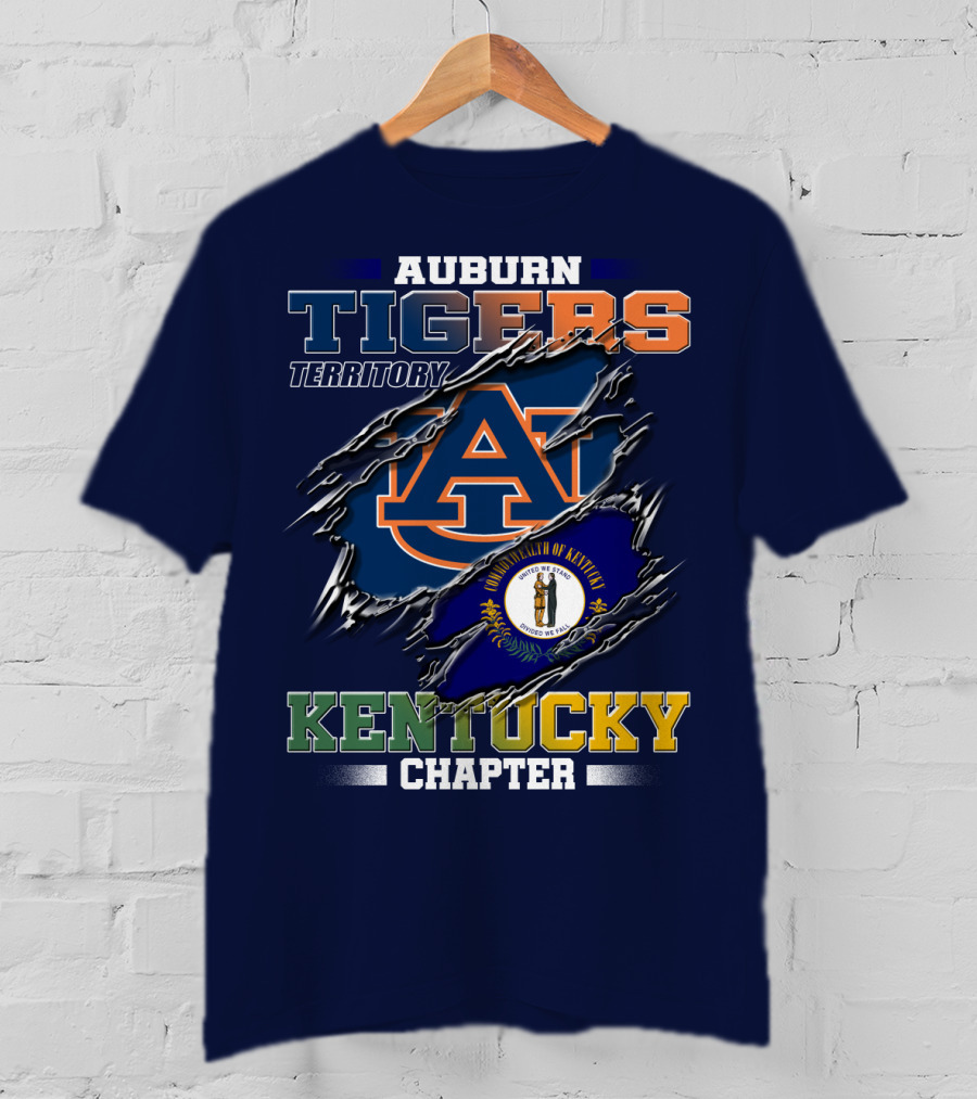 Auburn Tigers Territory Kentucky Chapter T-Shirt