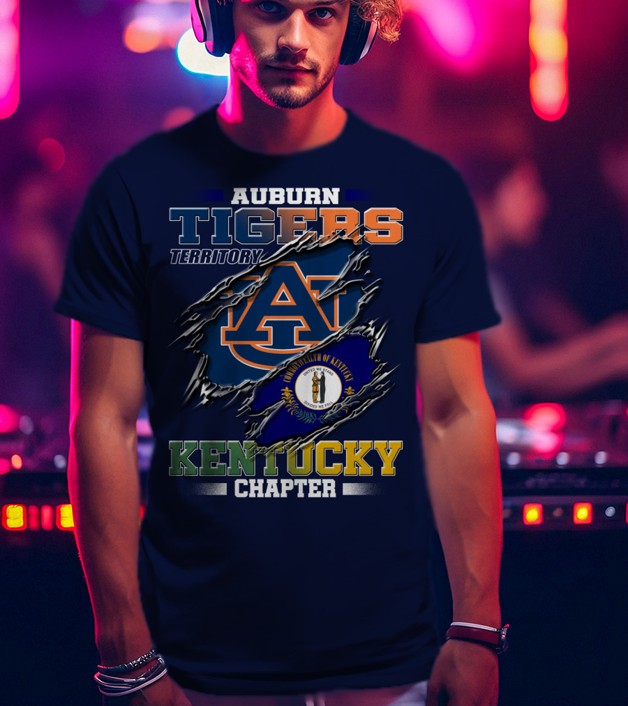 Auburn Tigers Territory Kentucky Chapter T-Shirt