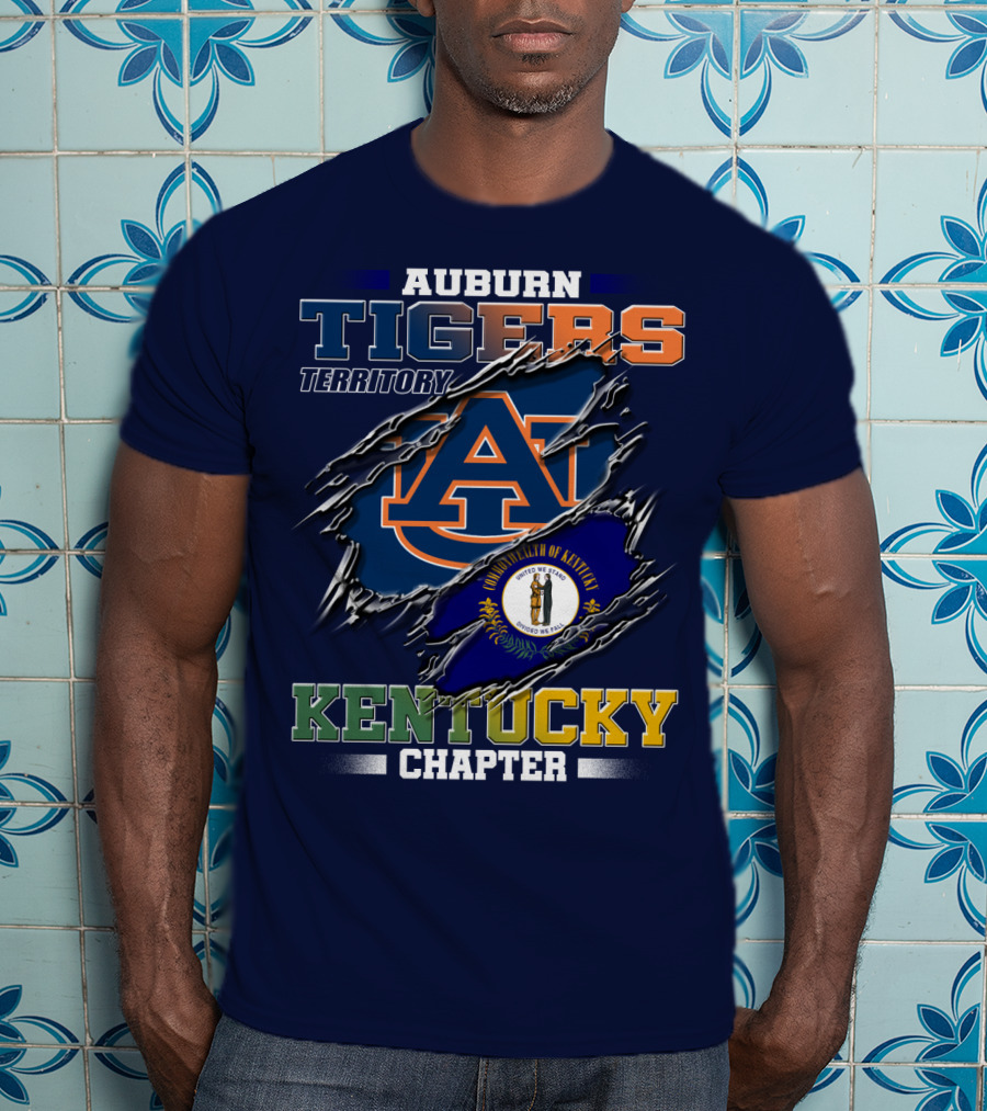 Auburn Tigers Territory Kentucky Chapter T-Shirt
