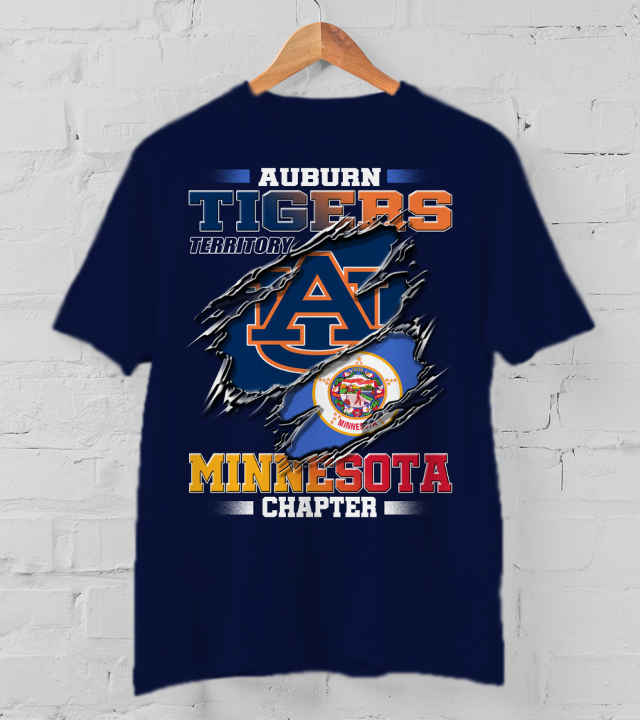 Auburn Tigers Territory Minnesota Chapter T-Shirt