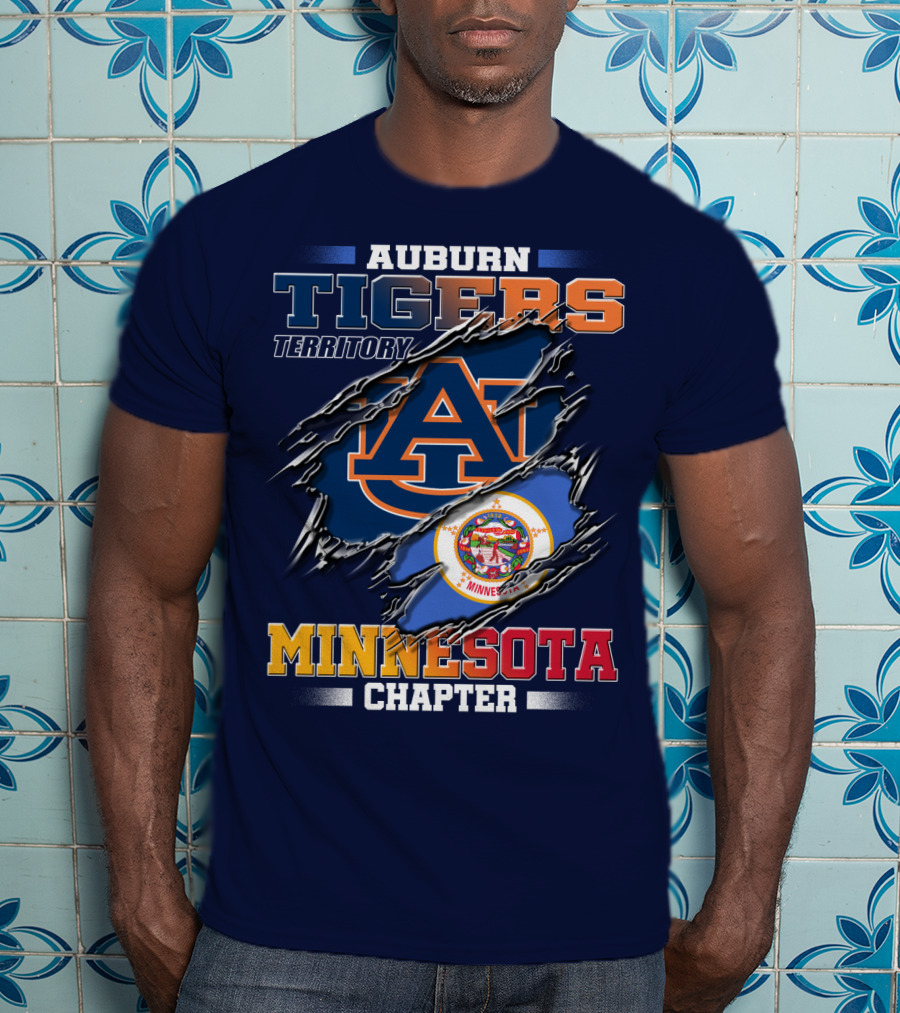 Auburn Tigers Territory Minnesota Chapter T-Shirt