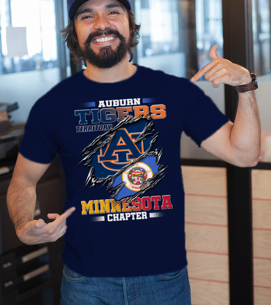 Auburn Tigers Territory Minnesota Chapter T-Shirt
