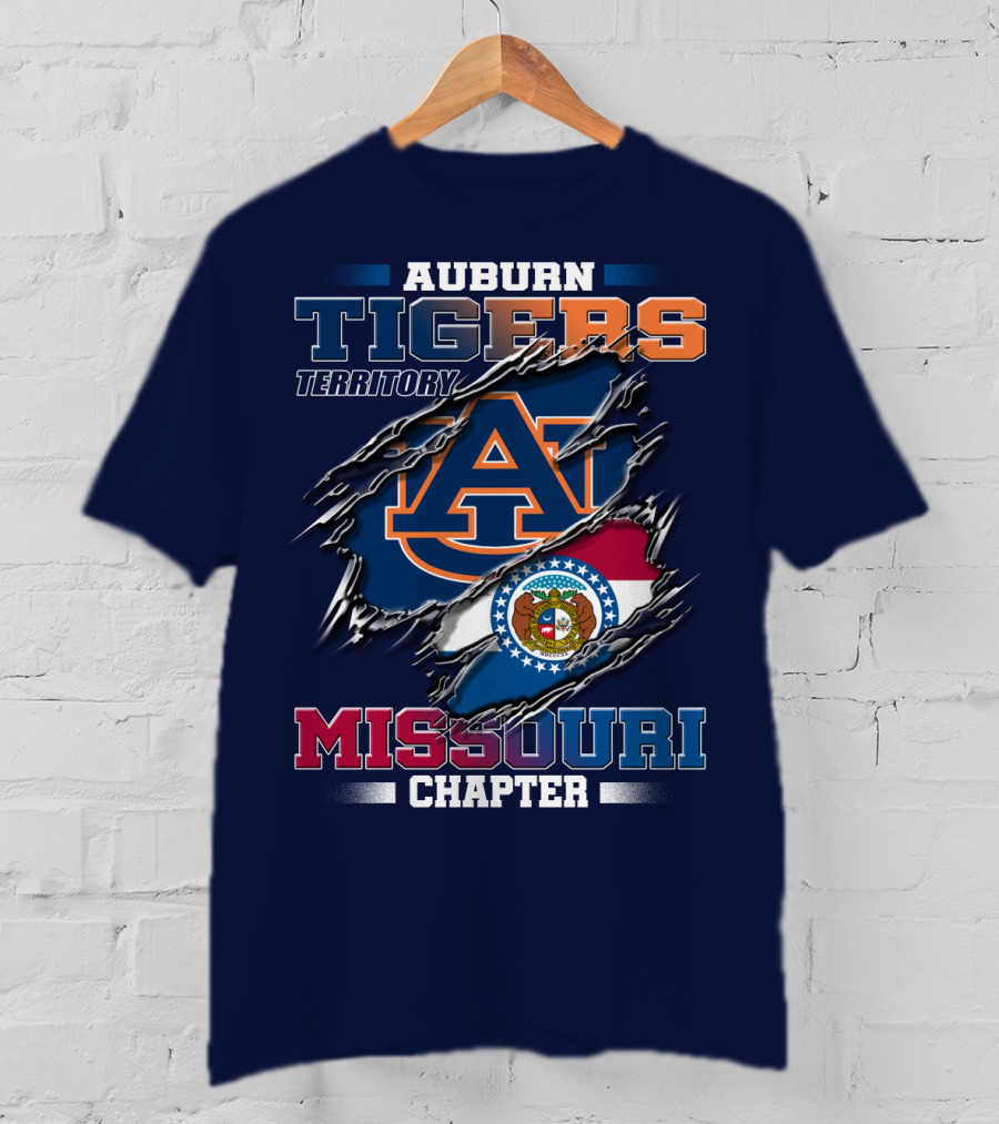 Auburn Tigers Territory Missouri Chapter T-Shirt