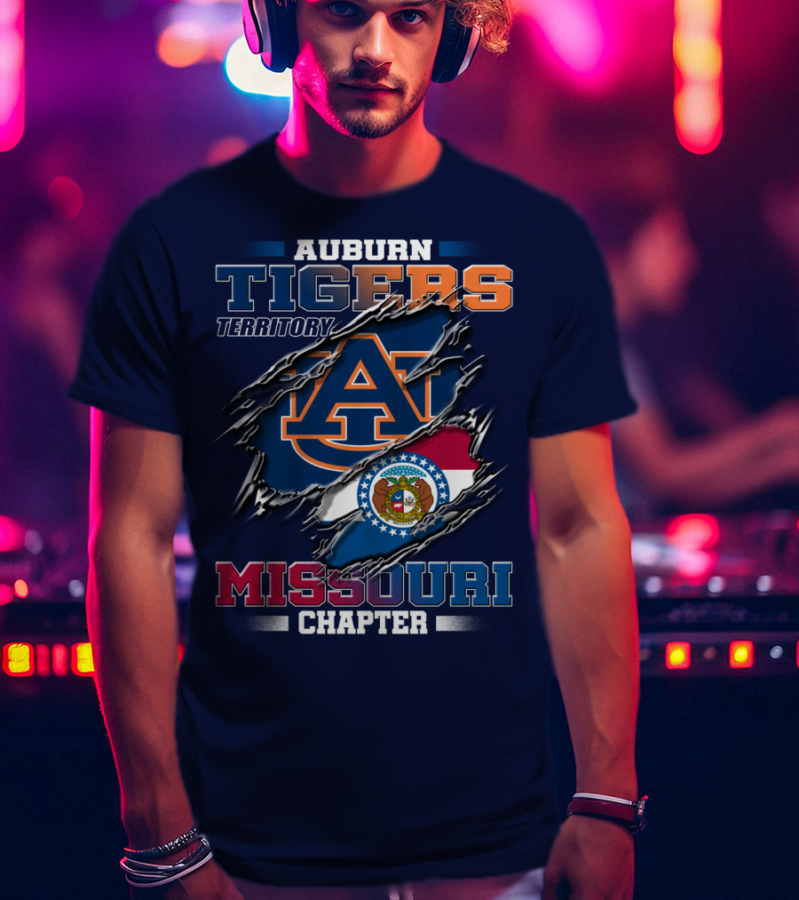 Auburn Tigers Territory Missouri Chapter T-Shirt