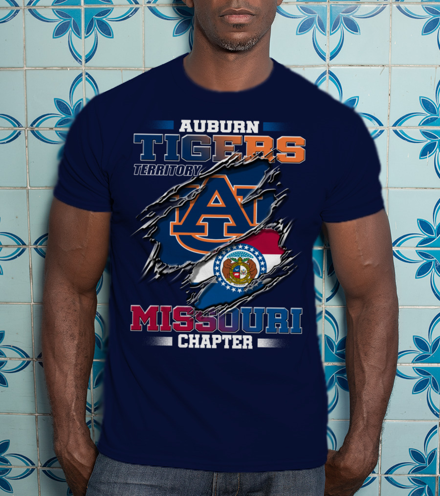 Auburn Tigers Territory Missouri Chapter T-Shirt